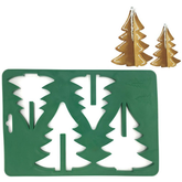 3D Christmas Tree Cookie Cutter - bakeware bake house kitchenware bakers supplies baking