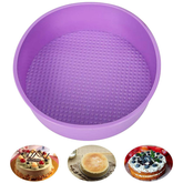 Silicone Round Cake Pan - bakeware bake house kitchenware bakers supplies baking