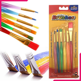 Decorating Brush Set 6 Pcs - bakeware bake house kitchenware bakers supplies baking