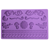 Rose Bead Chain Silicone Mold