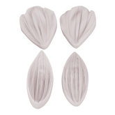 Flower Leaves Silicone Mold 4Pcs