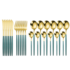 Stainless Steel Cutlery Set 24 pcs