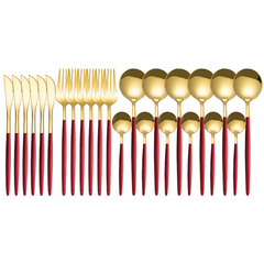 Stainless Steel Cutlery Set 24 pcs