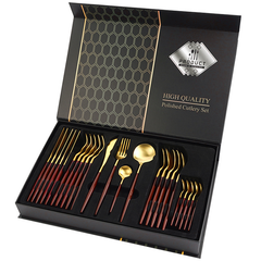 Stainless Steel Cutlery Set 24 pcs