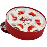 Angela Cup & Saucer Set - Red Flowers