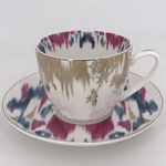 Angela Cup & Saucer Set - Painting Texture