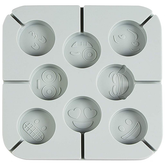 Silicone Lollipop Emoji Mold 8 Cavity