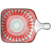 Porcelain Serving Dishes With Handle 2Pcs
