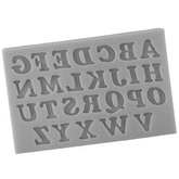 Alphabet Silicone Mold Uppercase