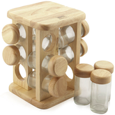 Billi Revolving Spice Rack Set 12Pcs - bakeware bake house kitchenware bakers supplies baking