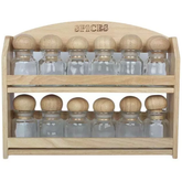 Billi 12 Pcs Spices Rack - bakeware bake house kitchenware bakers supplies baking