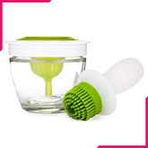 Silicone Chef's Basting Oil Brush Set - bakeware bake house kitchenware bakers supplies baking