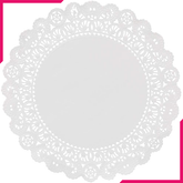 Doilies Baking Paper Mats 50Pcs - bakeware bake house kitchenware bakers supplies baking