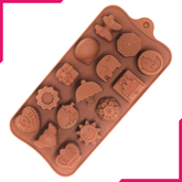 Chocolate Mold Multi Designs - bakeware bake house kitchenware bakers supplies baking