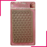 Silicone Fondant Hexagon Pattern Mold - bakeware bake house kitchenware bakers supplies baking
