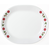 Corelle Livingware 12.25" Serving Platter Spring Pink - bakeware bake house kitchenware bakers supplies baking