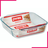 Pyrex Square Glass Baking Dish 2-qt - bakeware bake house kitchenware bakers supplies baking