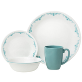 Corelle Livingware Series 16 Pcs Set Garden Lace - bakeware bake house kitchenware bakers supplies baking