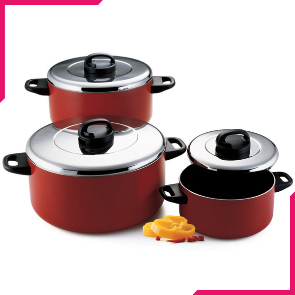 Prestige Classique Cook Set 6Pcs - bakeware bake house kitchenware bakers supplies baking