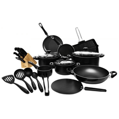 Prestige 24Pcs Cook Set Pro Black - bakeware bake house kitchenware bakers supplies baking