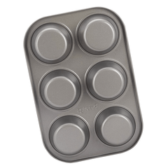 Prestige 6 Cup Muff Pan - bakeware bake house kitchenware bakers supplies baking