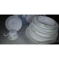 Corelle Deluxe Series 40 Pcs Set Royal Sequins - bakeware bake house kitchenware bakers supplies baking