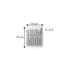 Tescoma Presto Carving Tool Set - bakeware bake house kitchenware bakers supplies baking