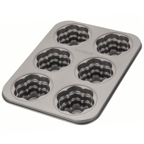 Prestige 2 Flower Cake Pan 6 Pcs - bakeware bake house kitchenware bakers supplies baking