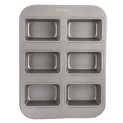Prestige 6Cup mini Loaf Pan - bakeware bake house kitchenware bakers supplies baking