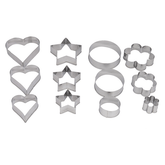Prestige 12Pcs Biscuit Cutter - bakeware bake house kitchenware bakers supplies baking