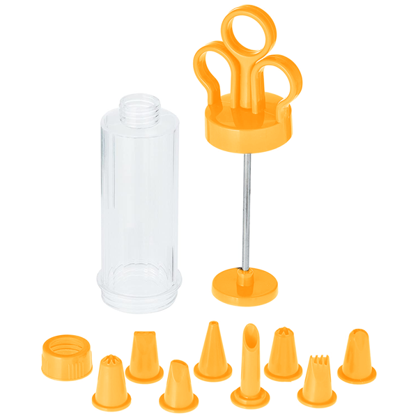 Tescoma Piston Cake Decorator Delicia, 8 Nozzles - bakeware bake house kitchenware bakers supplies baking