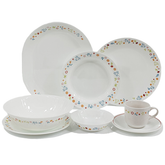 Corelle Livingware 76pc Dinnerware Set - Ditsy Flora