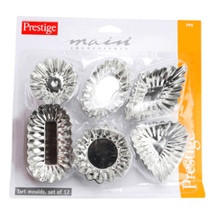 Prestige 12pcs Tart Mould - bakeware bake house kitchenware bakers supplies baking