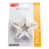 Prestige 5Pcs Star Shape Pastry - bakeware bake house kitchenware bakers supplies baking