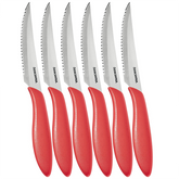 Tescoma Presto Steak Knives Red 12cm