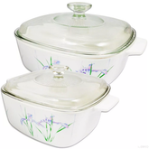 Corningware 4 Pcs Casserole Set - Shadow Iris - bakeware bake house kitchenware bakers supplies baking