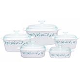 Corningware 10 Pcs Chef Classic Set Country Cottage - bakeware bake house kitchenware bakers supplies baking