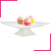 Symphony Square Cake Plate - bakeware bake house kitchenware bakers supplies baking