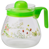 Pyrex 1Ltr Teapot Provence Garden - bakeware bake house kitchenware bakers supplies baking