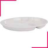 Symphony Round 3Division Plate - bakeware bake house kitchenware bakers supplies baking