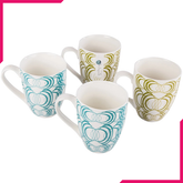 Symphony Cucina Mug Set 4Pcs - bakeware bake house kitchenware bakers supplies baking