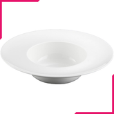 Wilmax Fine Porcelain Deep Plate 10" - bakeware bake house kitchenware bakers supplies baking