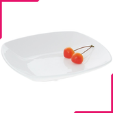 Wilmax Fine Porcelain Deep Plate 8.75" X 8.75" - bakeware bake house kitchenware bakers supplies baking
