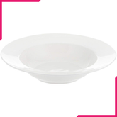 Wilmax Fine Porcelain Deep Plate 9" - bakeware bake house kitchenware bakers supplies baking