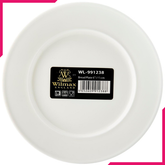 Wilmax Fine Porcelain Bread Plate 6" - bakeware bake house kitchenware bakers supplies baking