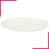Wilmax Fine Porcelain Oval Platter 8" - bakeware bake house kitchenware bakers supplies baking