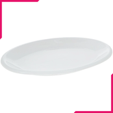 Wilmax Fine Porcelain Oval Platter 12" - bakeware bake house kitchenware bakers supplies baking