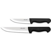 Pirge Atlantik Knife Set of 2 pcs Black - bakeware bake house kitchenware bakers supplies baking