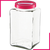 Sarina Square Pantry Jar 3000CC - bakeware bake house kitchenware bakers supplies baking