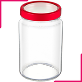 Sarina See Through Crystal Lid Pantry Jar 1500CC - bakeware bake house kitchenware bakers supplies baking